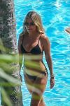 Sylvie Meis Bikini By Pool