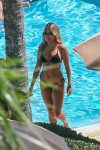 Sylvie Meis Bikini By Pool