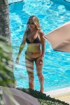 Sylvie Meis Bikini By Pool