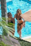 Sylvie Meis Bikini By Pool