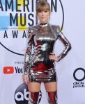 Taylor Swift Sexy Silver Dress