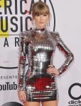 Taylor Swift Sexy Silver Dress