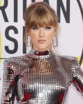 Taylor Swift Sexy Silver Dress
