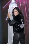 Adriana Lima Sexy Tight Leather Pants