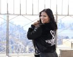 Adriana Lima Sexy Tight Leather Pants