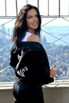 Adriana Lima Sexy Tight Leather Pants