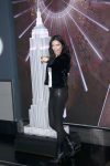 Adriana Lima Sexy Tight Leather Pants