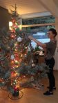 Alyson Aly Michalka Christmas Tree