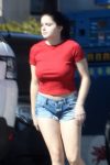 Ariel Winter Sexy Braless In Red