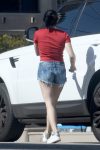 Ariel Winter Sexy Braless In Red