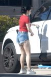 Ariel Winter Sexy Braless In Red