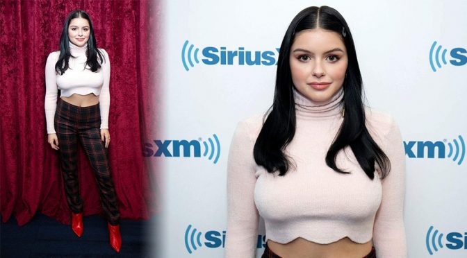 Ariel Winter Busty at SiriusXM Studios in New York