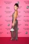 Bella Hadid Sheer Dress Exposing Braless Breasts And Panties