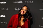 Christina Milian Sexy Boobs In Red Bra