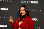 Christina Milian Sexy Boobs In Red Bra