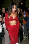 Christina Milian Sexy Boobs In Red Bra