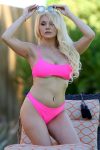Courtney Stodden Pink Bikini