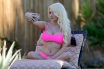 Courtney Stodden Pink Bikini
