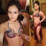 Danica Mckellar Dressed As Slave Leia