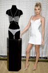 Elsa Hosk Sexy Body In Little White Dress