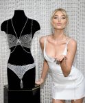 Elsa Hosk Sexy Body In Little White Dress