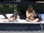 Emily Ratajkowski Perfect Ass In Thong Bikini