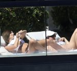 Emily Ratajkowski Perfect Ass In Thong Bikini