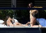 Emily Ratajkowski Perfect Ass In Thong Bikini