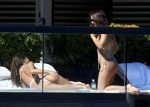 Emily Ratajkowski Perfect Ass In Thong Bikini