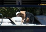 Emily Ratajkowski Perfect Ass In Thong Bikini