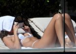 Emily Ratajkowski Perfect Ass In Thong Bikini