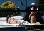 Emily Ratajkowski Perfect Ass In Thong Bikini
