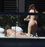 Emily Ratajkowski Perfect Ass In Thong Bikini