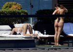 Emily Ratajkowski Perfect Ass In Thong Bikini