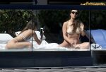 Emily Ratajkowski Perfect Ass In Thong Bikini