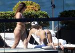 Emily Ratajkowski Perfect Ass In Thong Bikini