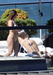 Emily Ratajkowski Perfect Ass In Thong Bikini