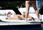 Emily Ratajkowski Perfect Ass In Thong Bikini