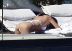 Emily Ratajkowski Sexy Tiny White Bikini