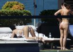 Emily Ratajkowski Sexy Tiny White Bikini