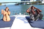 Farrah Abraham Sexy Training On A Boat