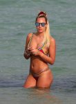 Francesca Brambilla Sexy Body At The Beach