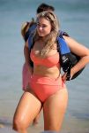 Iskra Lawrence Sexy Photoshoot At Beach