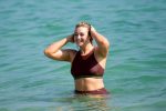 Iskra Lawrence Sexy Photoshoot At Beach