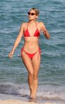 Jasmine Sanders In Red Bikini