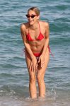 Jasmine Sanders In Red Bikini