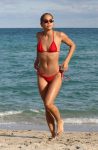 Jasmine Sanders In Red Bikini