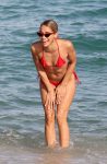 Jasmine Sanders In Red Bikini