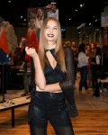 Josephine Skriver Sexy In Black