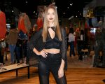 Josephine Skriver Sexy In Black